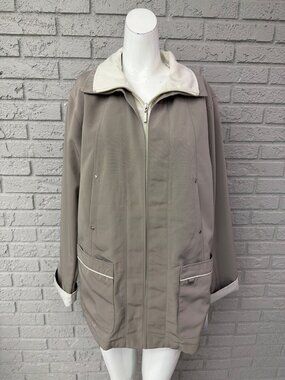Big Chill Women’s Full Zip Front Long Sleeve Jacket Size M